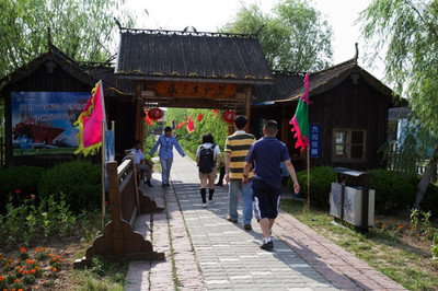 崇明島瀛東村,古村落,農家樂